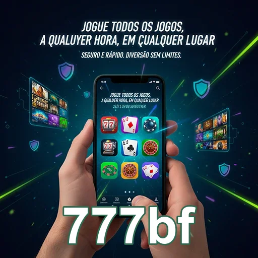 Tela do app 777bf mostrando serviços VIP em um celular.