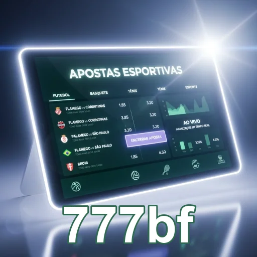 Tela de apostas esportivas da 777bf em tempo real.