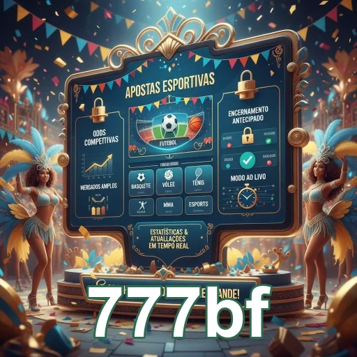 Interface do 777bf mostrando opções de apostas esportivas.
