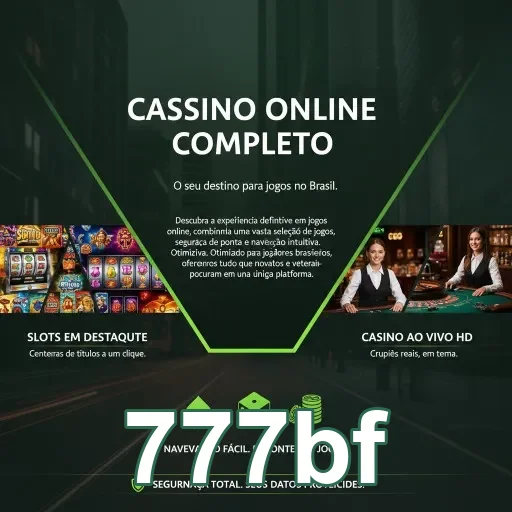 Interface do 777bf com diversos slots emocionantes.