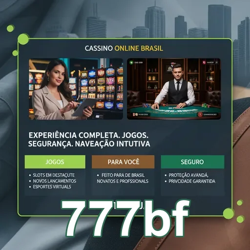 Interface de slots e jogos de mesa no 777bf.