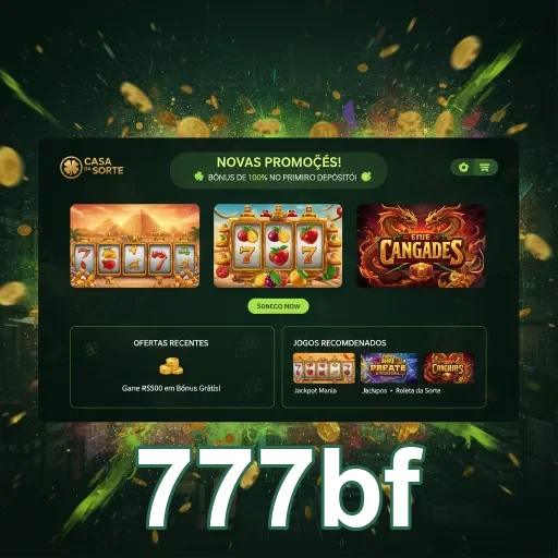 Interface de cadastro rápido da 777bf com promoções VIP reconhecíveis.